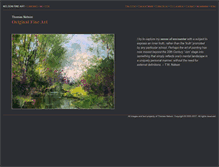 Tablet Screenshot of nelsonfineart.com